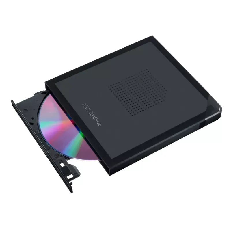 SDRW-08V1M-U/BLK/G/AS/P2G - External ultraslim 8X DVD writer, Cable-Storage Design, USB Type C, Mac Compatible, 14.6mm Ultraslim, M-DISC support, Disc Encryption, NERO Backitup, E-Green, E-Media
