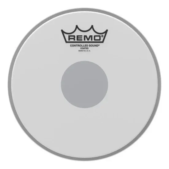 Remo 8" Controlled Sound Coated Black Dot