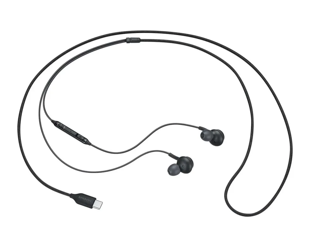 Auriculares com Fio SAMSUNG EO-IC100BB (In Ear - Preto)