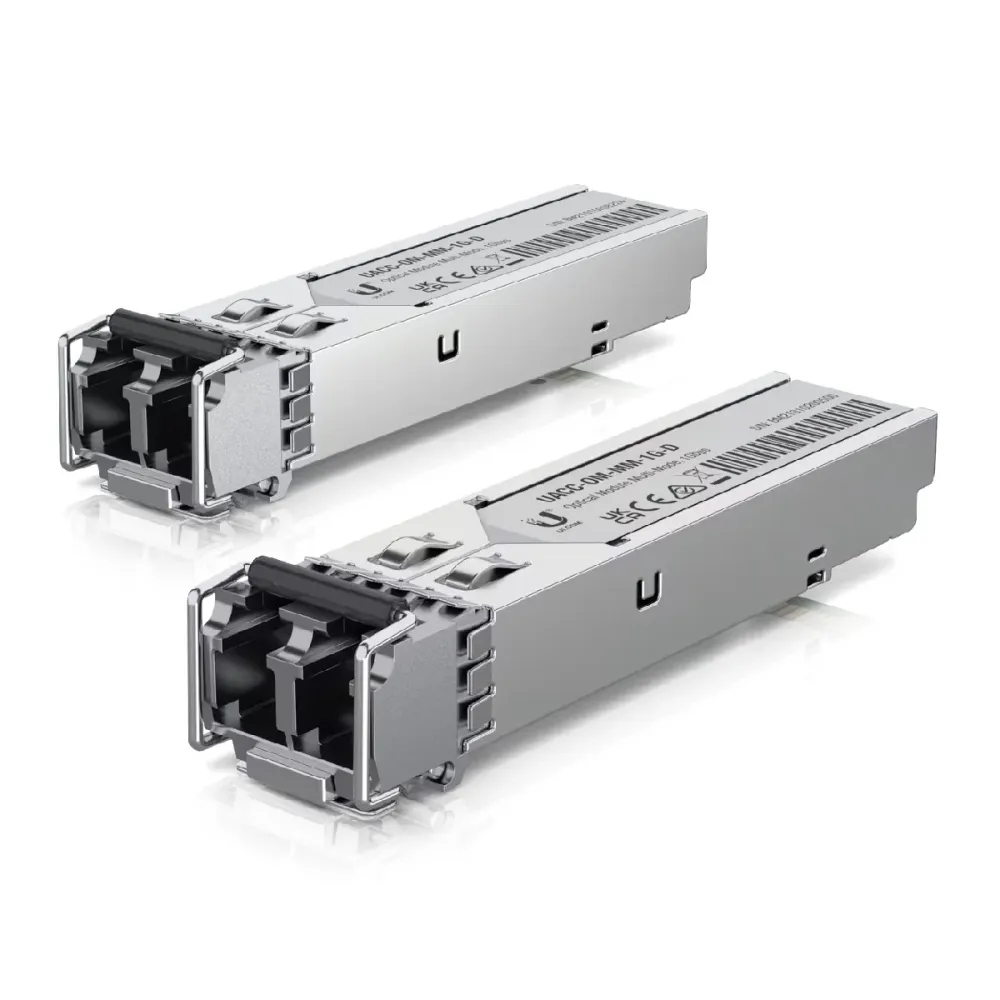 Módulos Transceivers Ubiquiti 1G Multi-Mode UACC-OM-MM-1G-D-20 (20 Unidades)