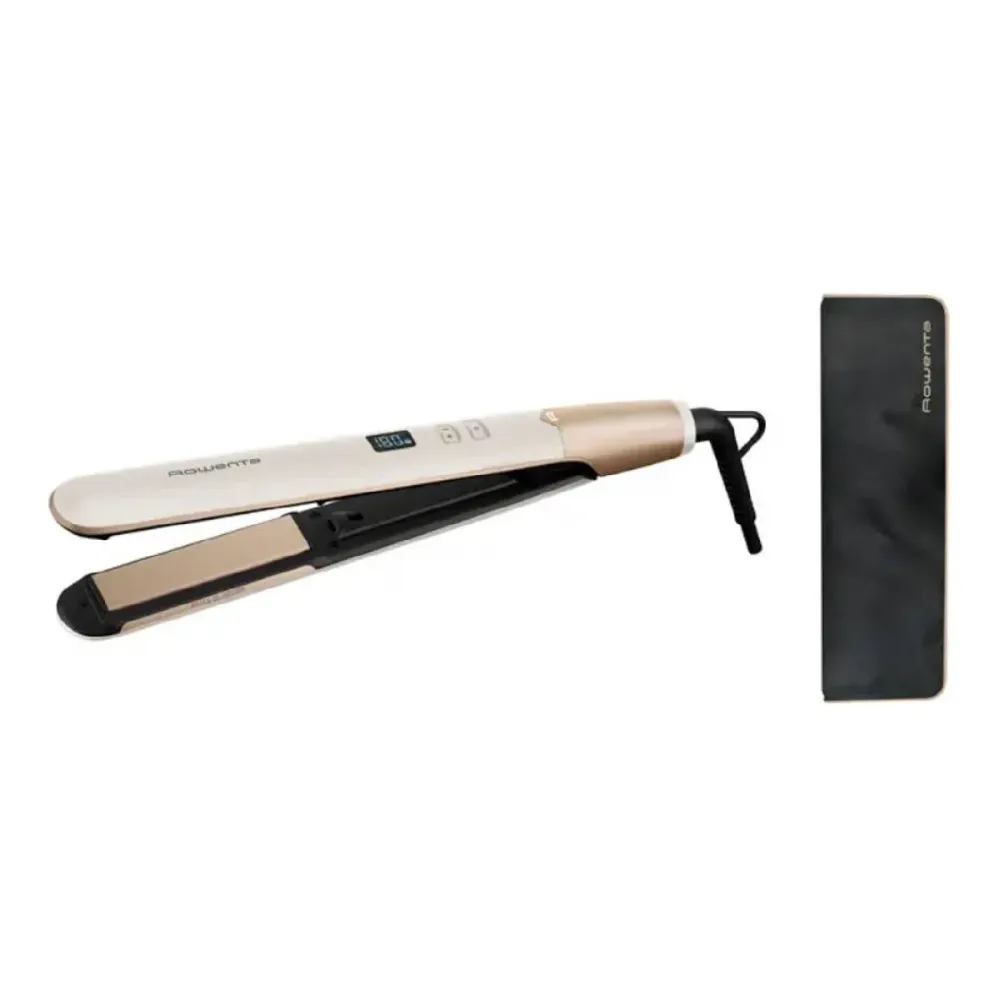 Alisador de Cabelo Rowenta SF4633F0 Bege