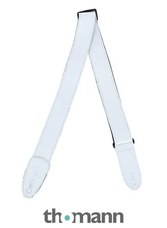 Levys Garment Leather Strap 2" WHT