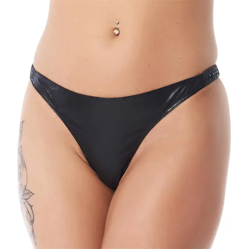 Rimba bondage play tanga cor preto