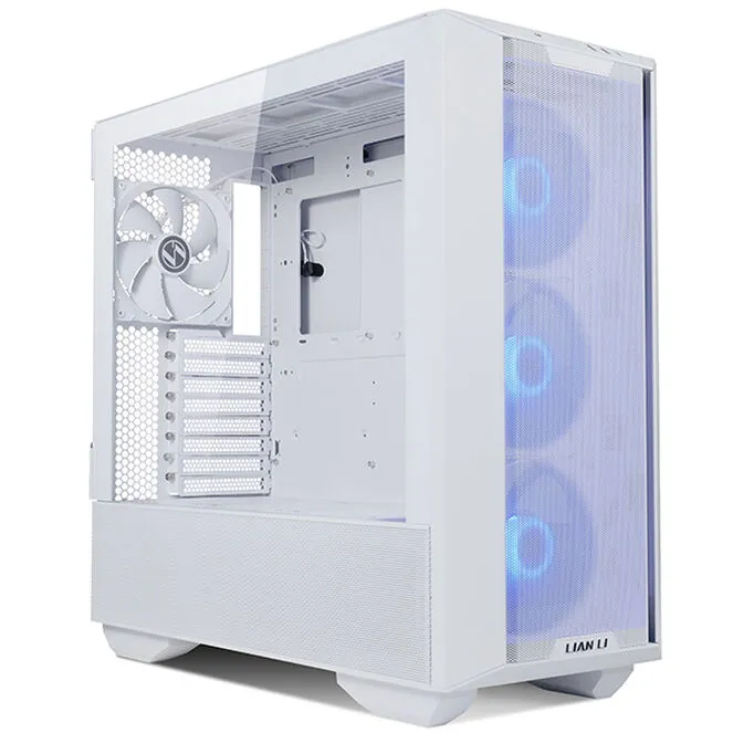 Caixa ATX Lian Li Lancool III RGB Branca Vidro Temperado