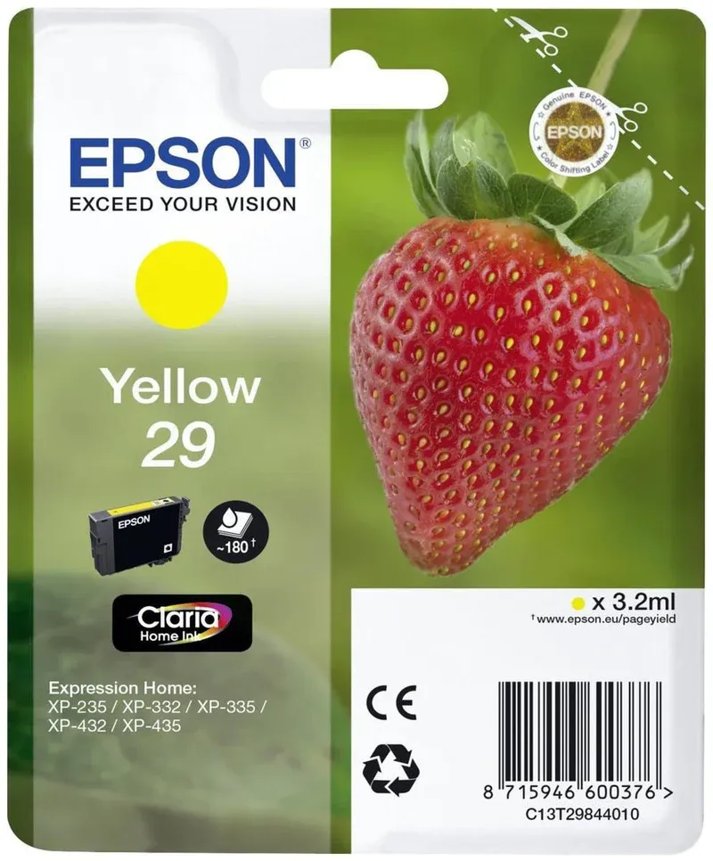 Tinteiro Epson 29 Amarelo