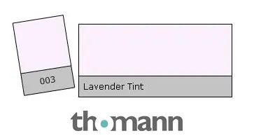 Lee Filter Roll 003 Lavender Tint