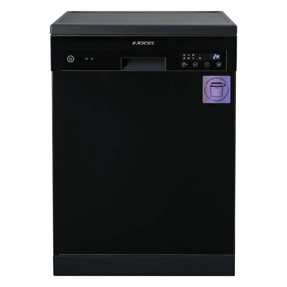 Máquina de Lavar Loiça de Livre Instalação Jocel JLLI023018 15 Conjuntos C Inox Preto