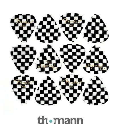 Fender 351 Checker Picks Thin Set