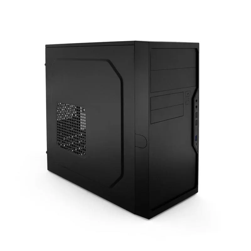 Caixa de Computador Caixa Coolbox M550C 500W USB-C Micro Tower Preta