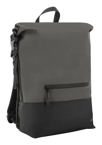TWO-TONE ROLLTOP BACKPACK GREY 25L