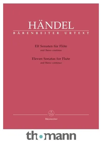 Bärenreiter Händel Elf Sonaten für Flöte