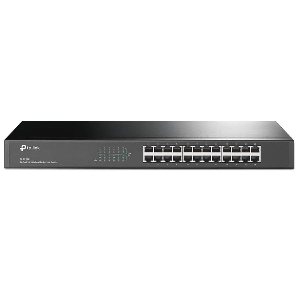Switch de Rede TP-Link TL-SF1024 24 Portas 10/100Mbps UnManaged Rack Mountable