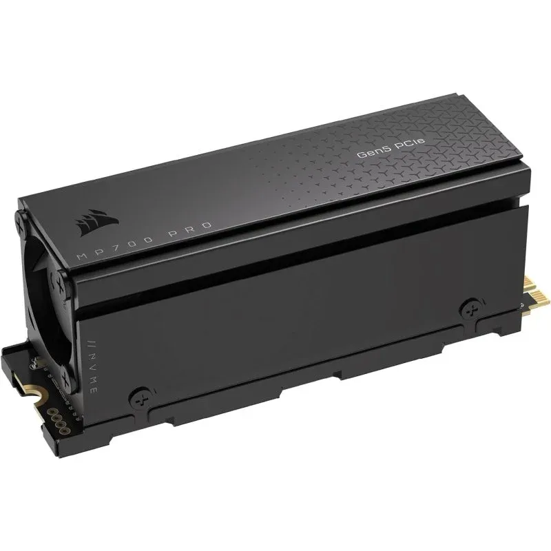 Disco Rígido Corsair MP700 PRO 1TB SSD PCIe M.2 NVMe 2.0 Gen5 x4 com Cooler a Ar