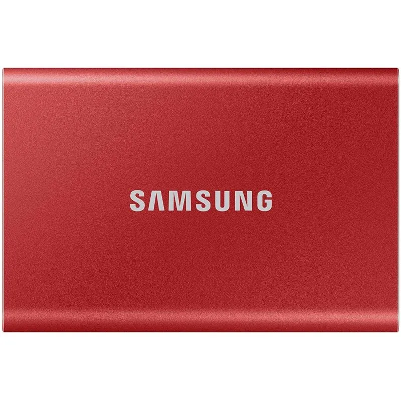 Disco Rígido Samsung T7 SSD 500GB USB-C Vermelho