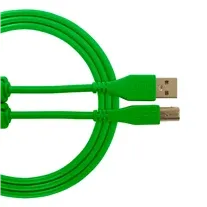 Cabo USB UDG U95003 2.0 A-B Verde 3mt Ficha Recta