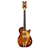 Gretsch G6134TGQM-59 Quilt Classic Penguin com Bigsby Forge Glow Edição Limitada