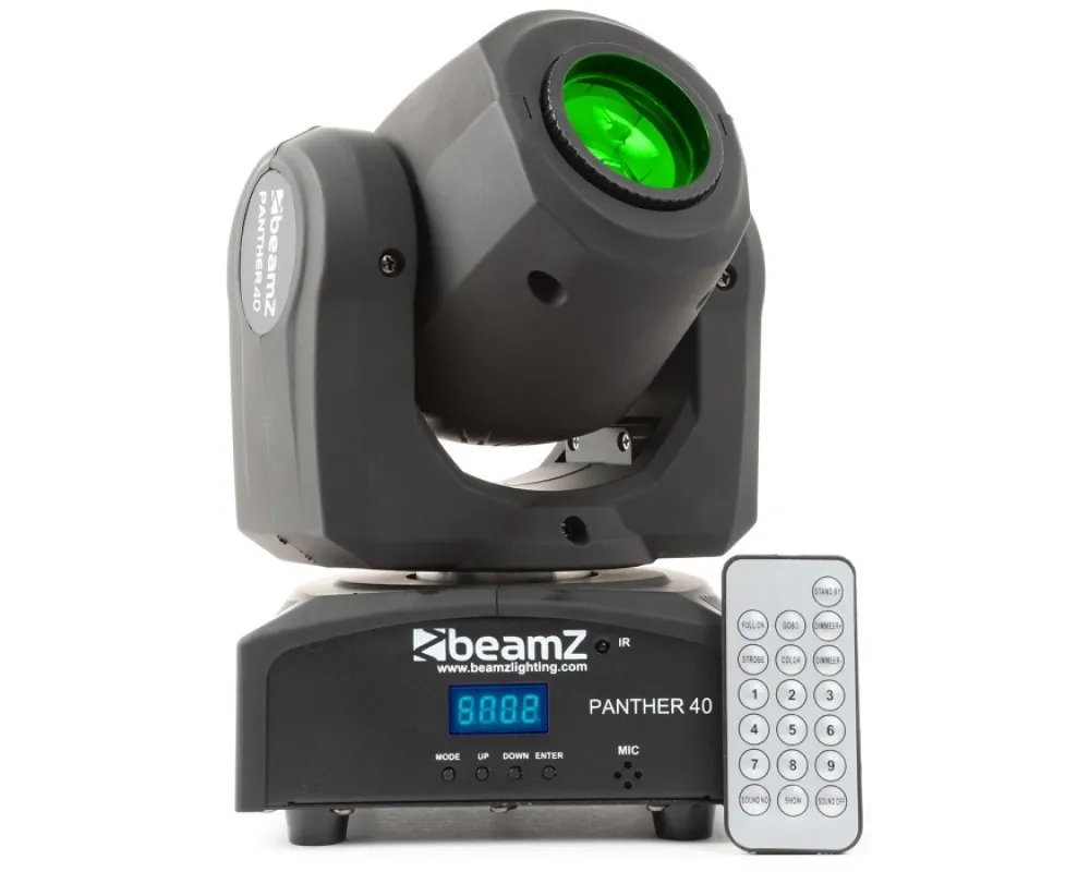 beamZ Panther 40 LED Spot Moving Head