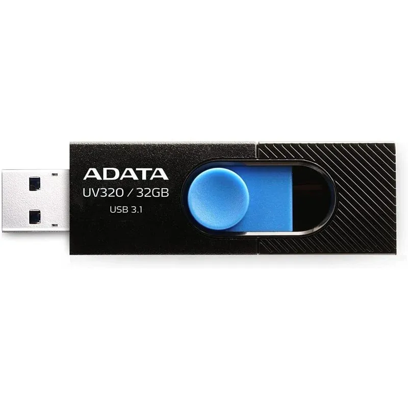 Adata UV320 32GB USB 3.1 Preto/Azul