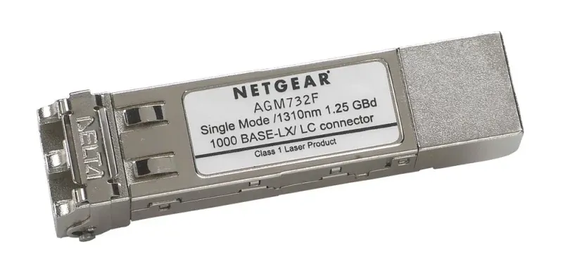 NetGear Módulo de Fibra Ethernet SFP 1G até 10km de distância para Switches Gerenciáveis