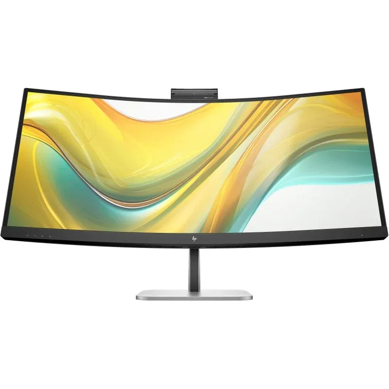 HP 534pm 34″ 3440x1440 100Hz VA Curvo USB-C Altifalantes AI Câmara de 5MP