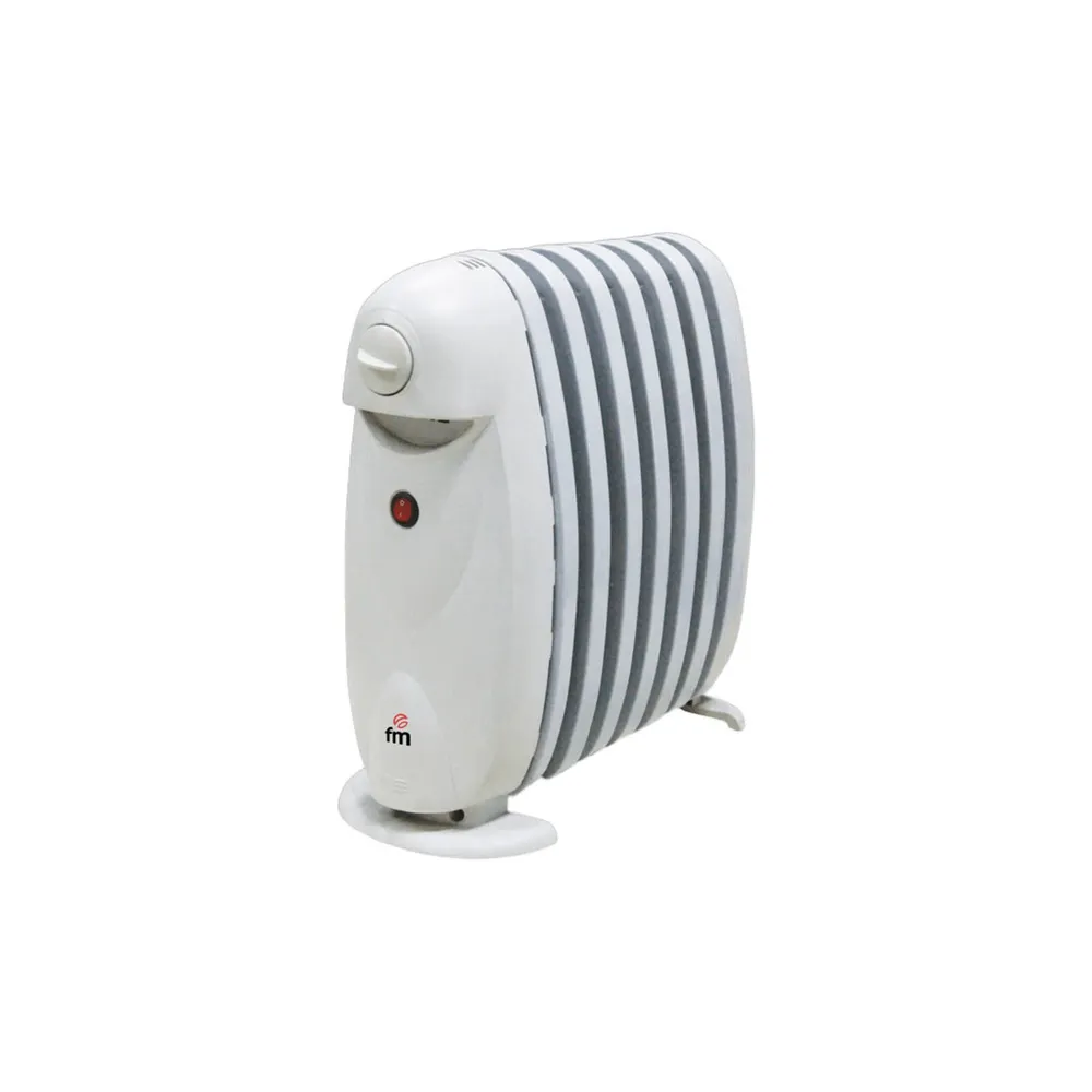 Radiador Revestido A Óleo Fm R7Mini 7 Elementos, 800 W. Temp.