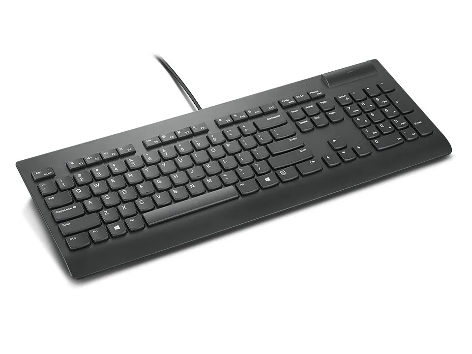 Lenovo 4Y41B69364 teclado Escritório USB Belga, Inglês 4Y41B69364