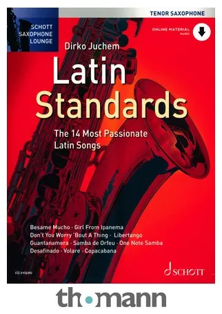 Schott Latin Standards T-Sax