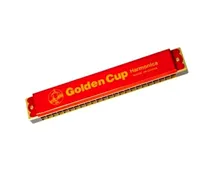 Harmónica Golden Cup 241-48 C Vermelha