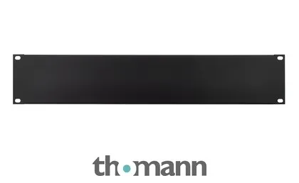 Adam Hall 87222 Rack Panel 2U Alu