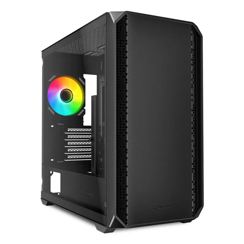 Caixa PC Sharkoon MK2 RGB Micro-ATX Mini-ITX 11 Ventiladores RGB USB-C