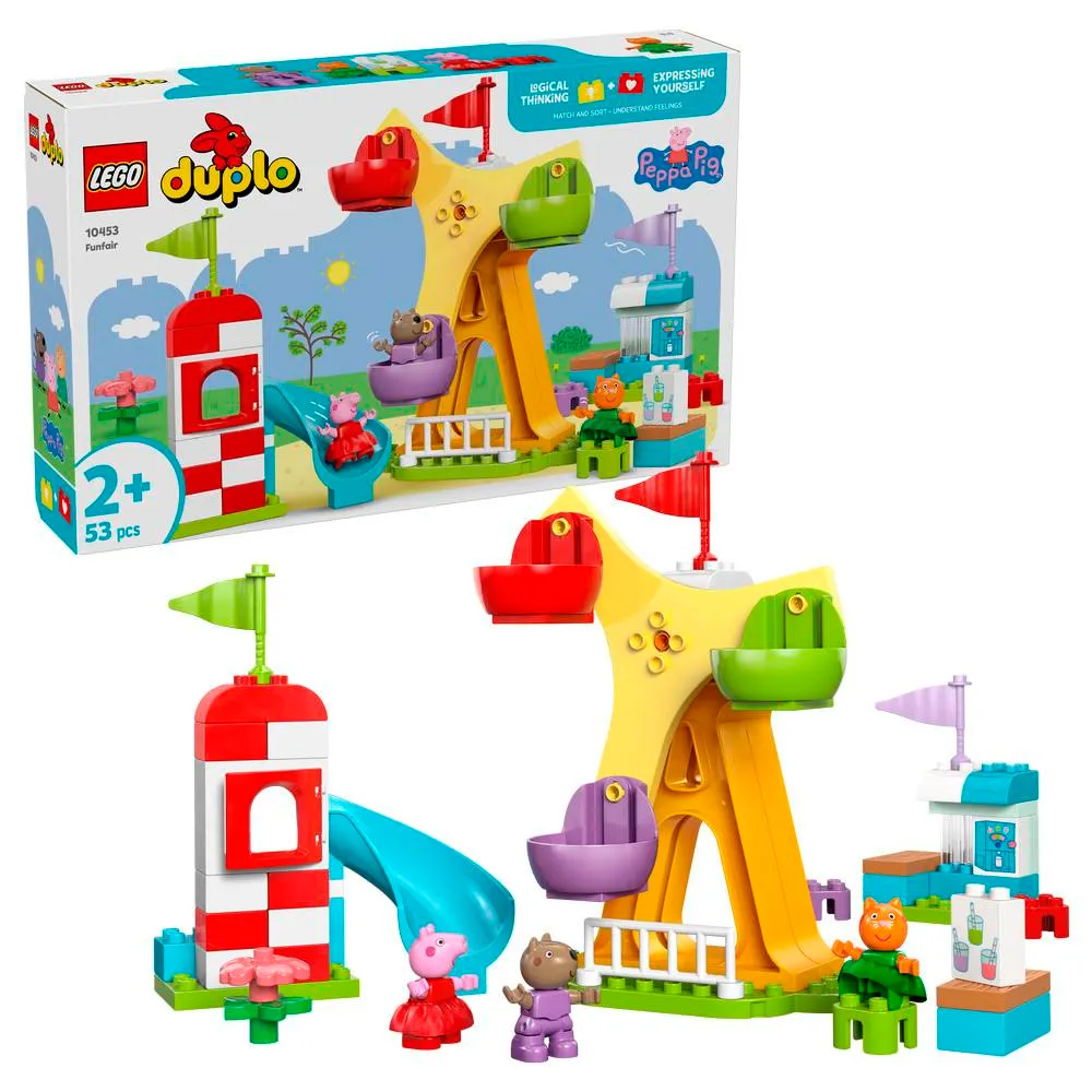 Lego DUPLO Parque de Diversões Porquinha Pepa - 10453