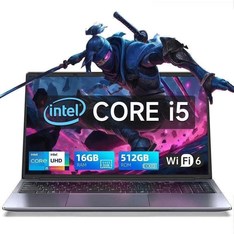 Portátil AMDEVPRO 16.1" Intel Core i5-8210Y 16GB 512GB SSD UHD 617 Windows 11 Pro