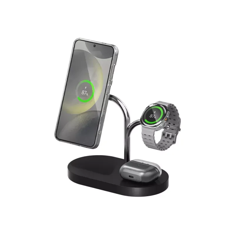 SAMSUNG WIRELESS CHARGER (3 IN 1) BLACK