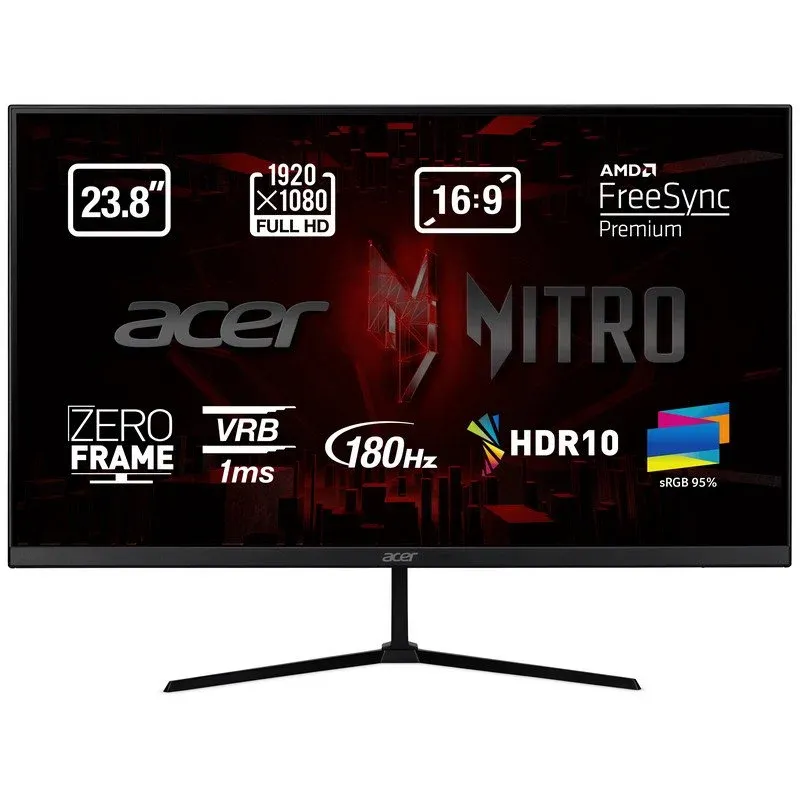 Acer Nitro QG240YS3 23.8" LED FullHD 180Hz FreeSync