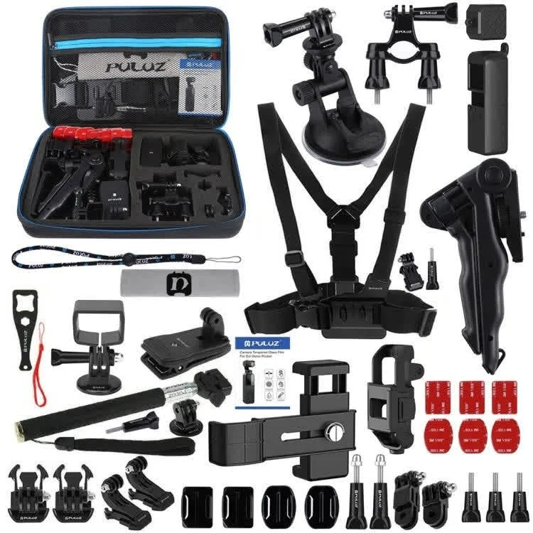 Puluz Kits Combo Ultimate de acessórios para DJI Osmo Pocket 43 em 1
