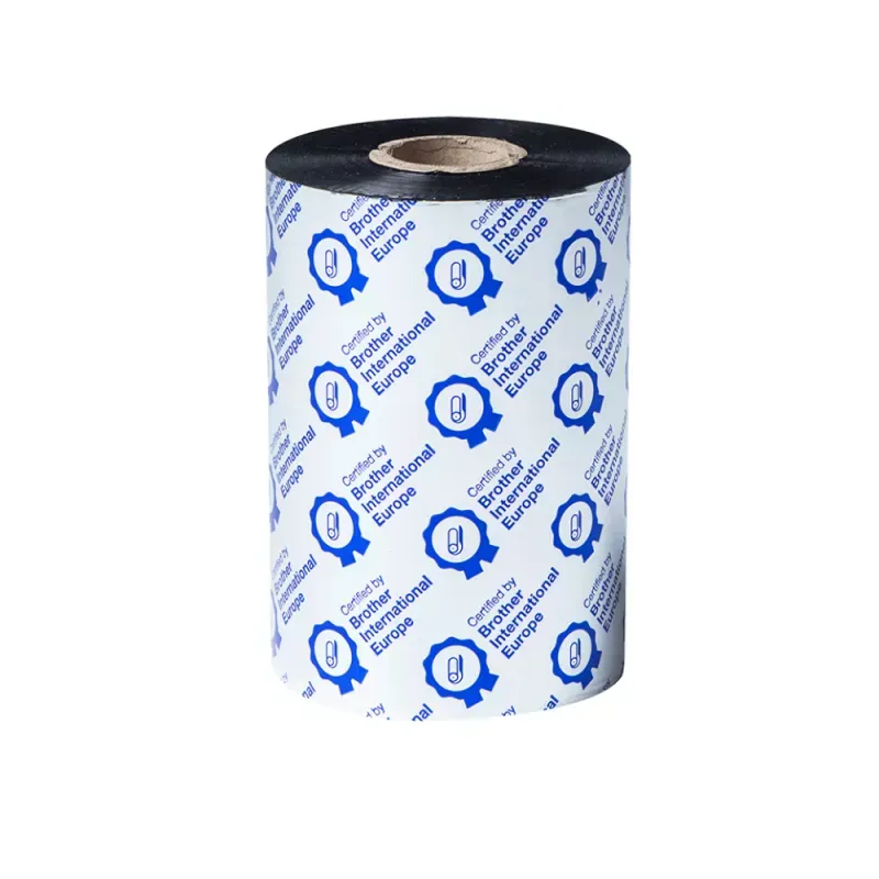 BROTHER CAIXA 8 ROLOS RIBBON CERA/RESINA 110MMx450M