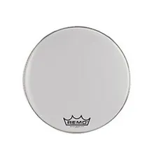 Pele Bombo Remo BR1224MP Ambassador Smooth Branco 24"