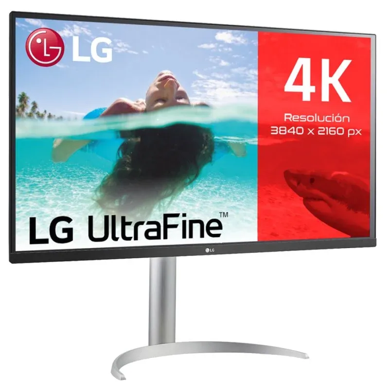 Monitor LG 32UP55NP-W 31.5" LED UltraHD 4K FreeSync USB-C
