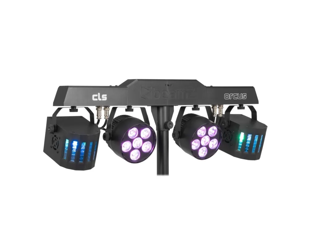 beamZ CLS Party Bar Orcus with 2x PAR and 2 x Derby
