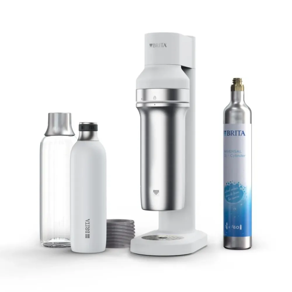 Saturador de Água Brita SodaTRIO Branco