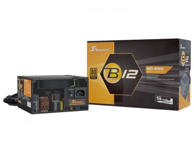 Fonte Seasonic Core BC-650W 80+ Bronze ATX 3.1