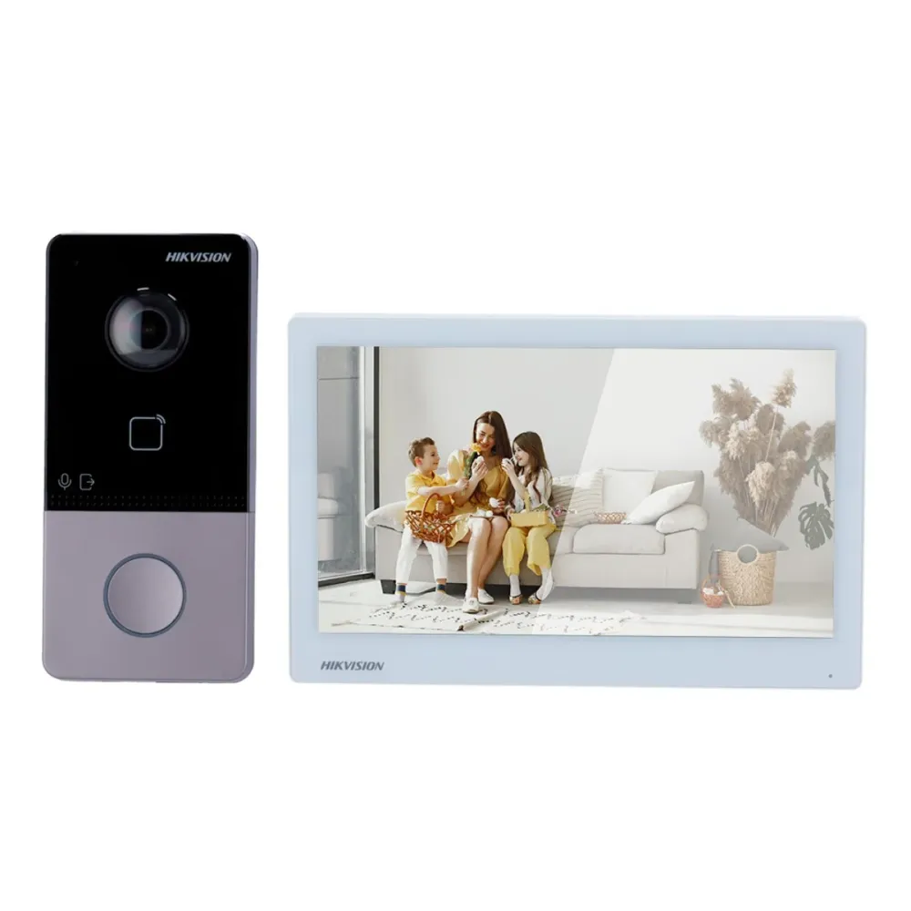 Vídeo Porteiro IP Hikvision 2MP WiFi IP65 - DS-KIS607-S