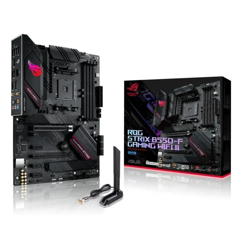 Motherboard ASUS ROG Strix B550-F Gaming WiFi II AMD B550 AM4 DDR4 ATX WiFi 6E RGB