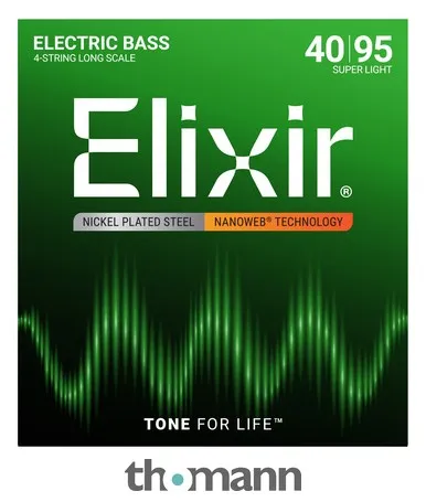 Elixir Nanoweb Super Light BassGuitar