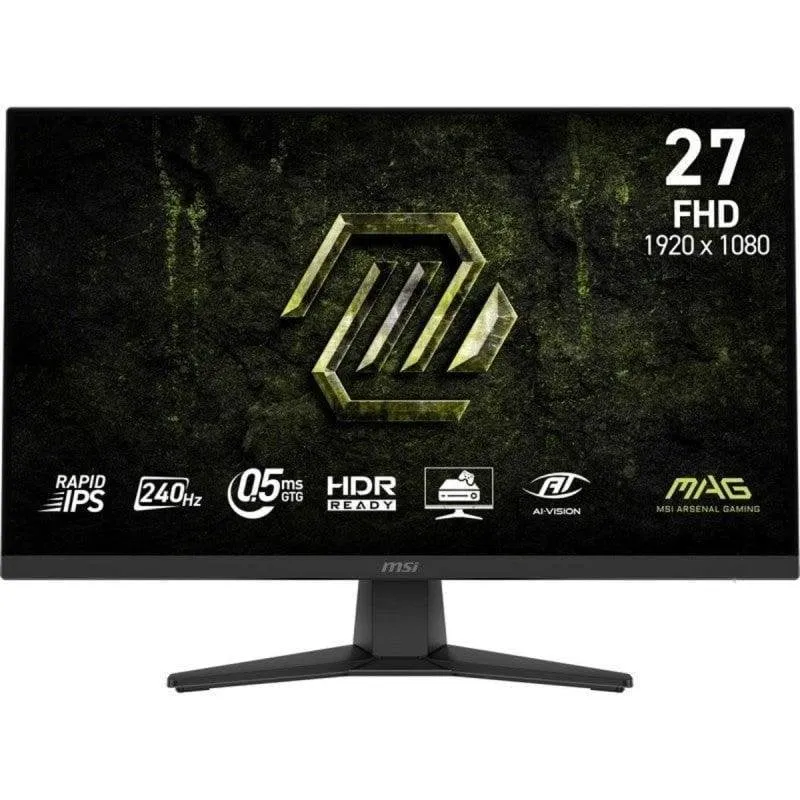 Monitor MSI MAG 272F X24 27" FullHD 240Hz Rapid IPS HDR Adaptive-Sync Antirreflexo 0,5ms
