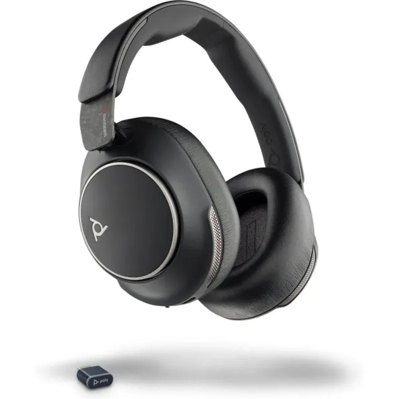 Auricular POLY Bluetooth Inalámbrico ANC Micrófono 24h Autonomía USB-C Negro