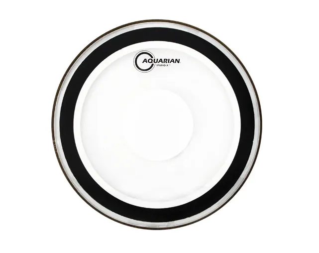 Pele Timbalão 13" Aquarian SXPD13 StudioX Clear Power Dot