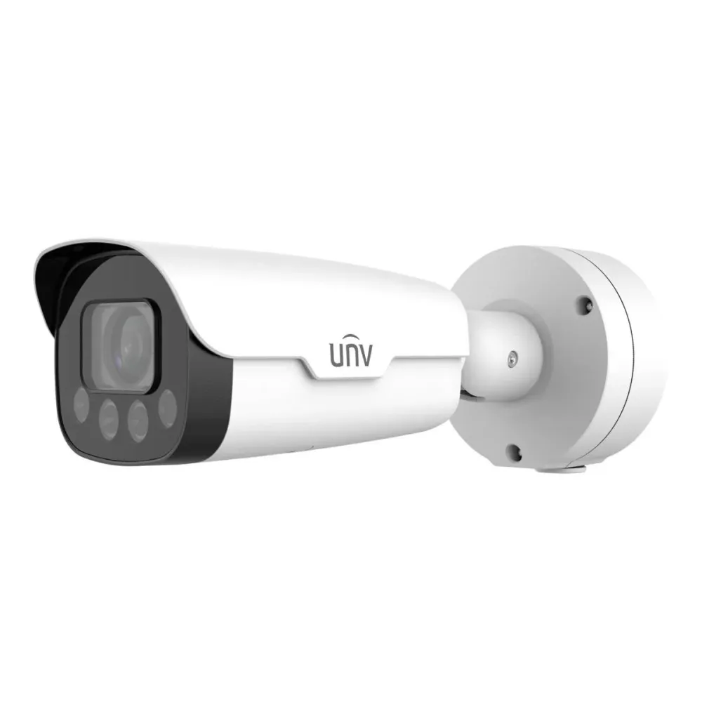Câmara de Segurança IP Uniview Pro Bullet 2MP 5-50mm PoE IP67 LightHunter Branca - IPC262EB-HDX10K-I0