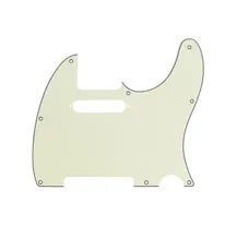 Pickguard Fender Tele 8 Hole Mount 3-Ply Mint Green