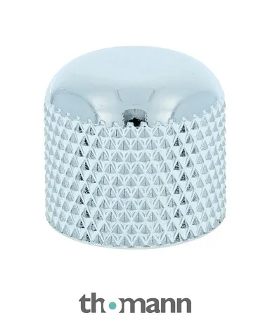 Harley Benton Parts Dome Knobs Plastic Chrom